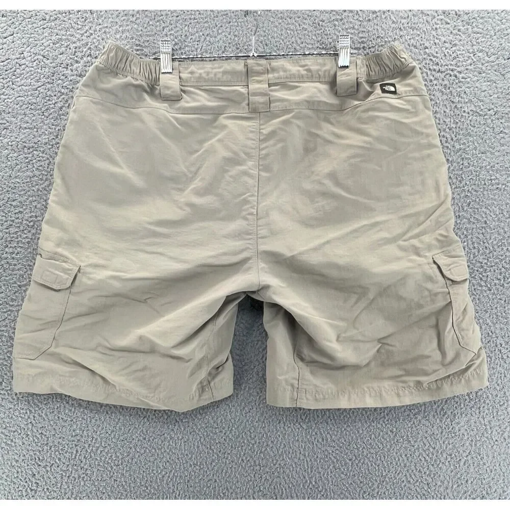 THE NORTH FACE Cargo Shorts Men's XL (38x10 Actual)‎ Beige Hiking Outdoors